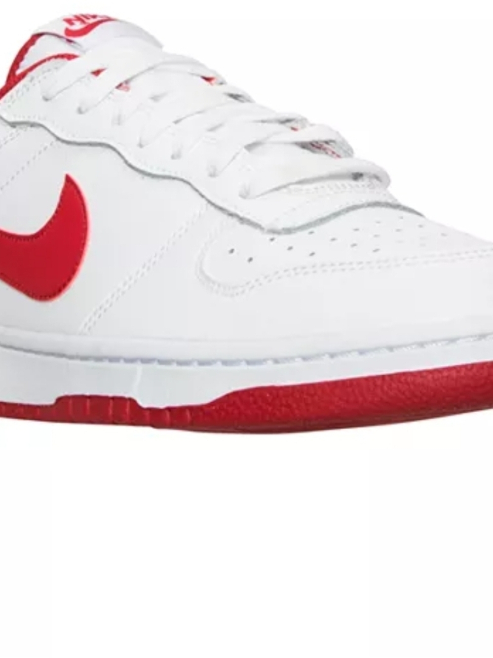 Nike Men's Big Nike Low Casual Sneakers  Size 10 Color White